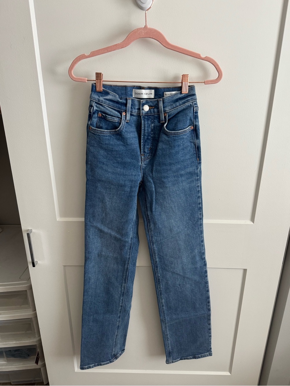 Aritzia Denim Forum The '90s Snatched Hi-rise Wide Jean
